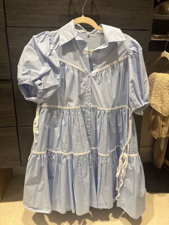 Sofie the Label Poplin Tiered Dress - Picture 2 of 6